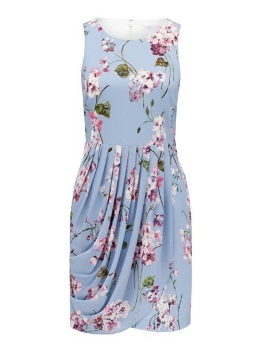 Ever New Crepe Draped Dress Size 8